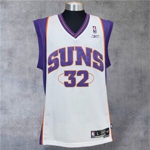 Vintage Phoenix Suns Jersey Mens 2XL White Nike Team Stoudemirre #32 Sewn‎ Y2K